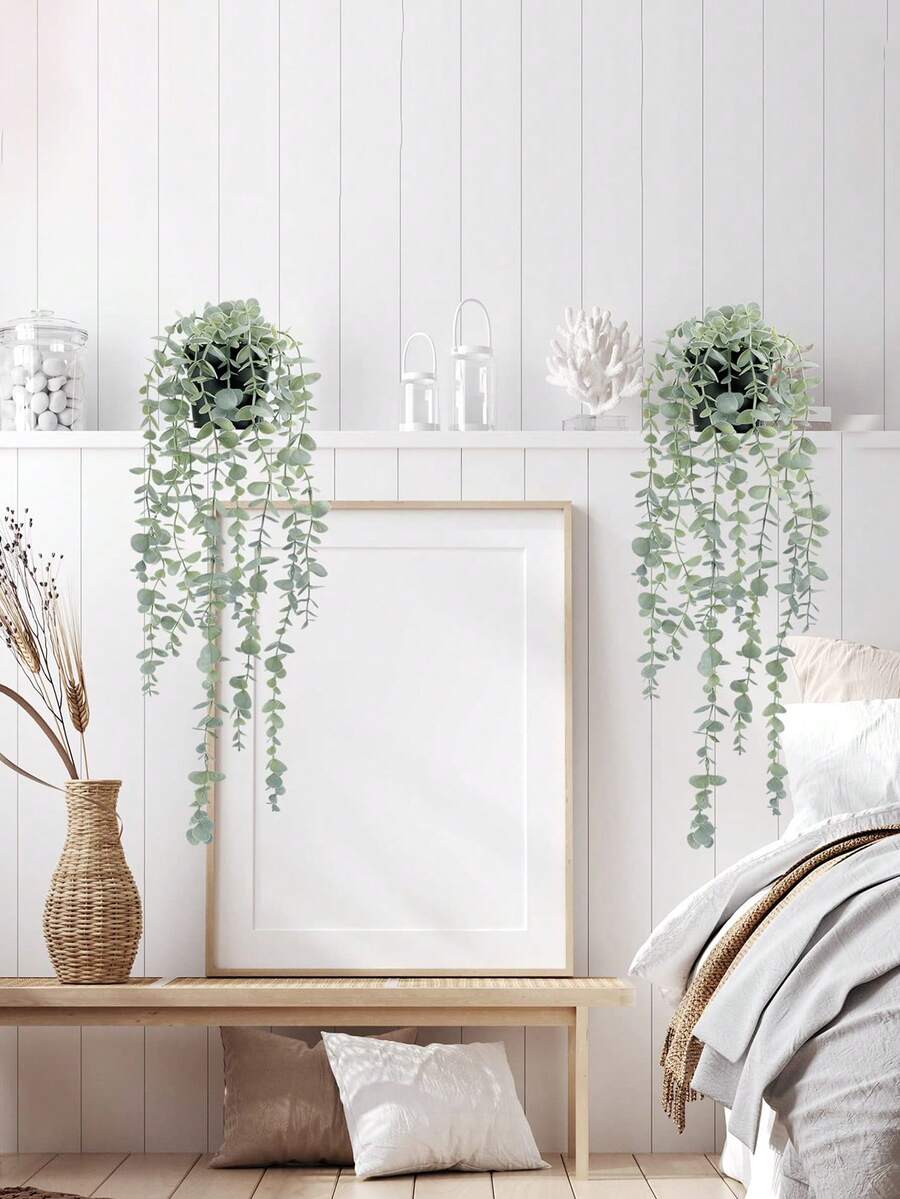 Plantas artificiales, Plantas en maceta colgantes