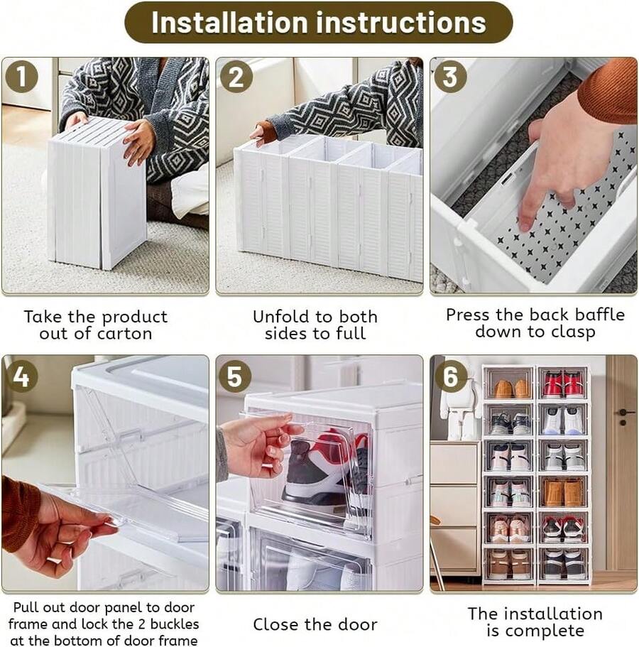 Organizador de Zapatos, 6 Niveles