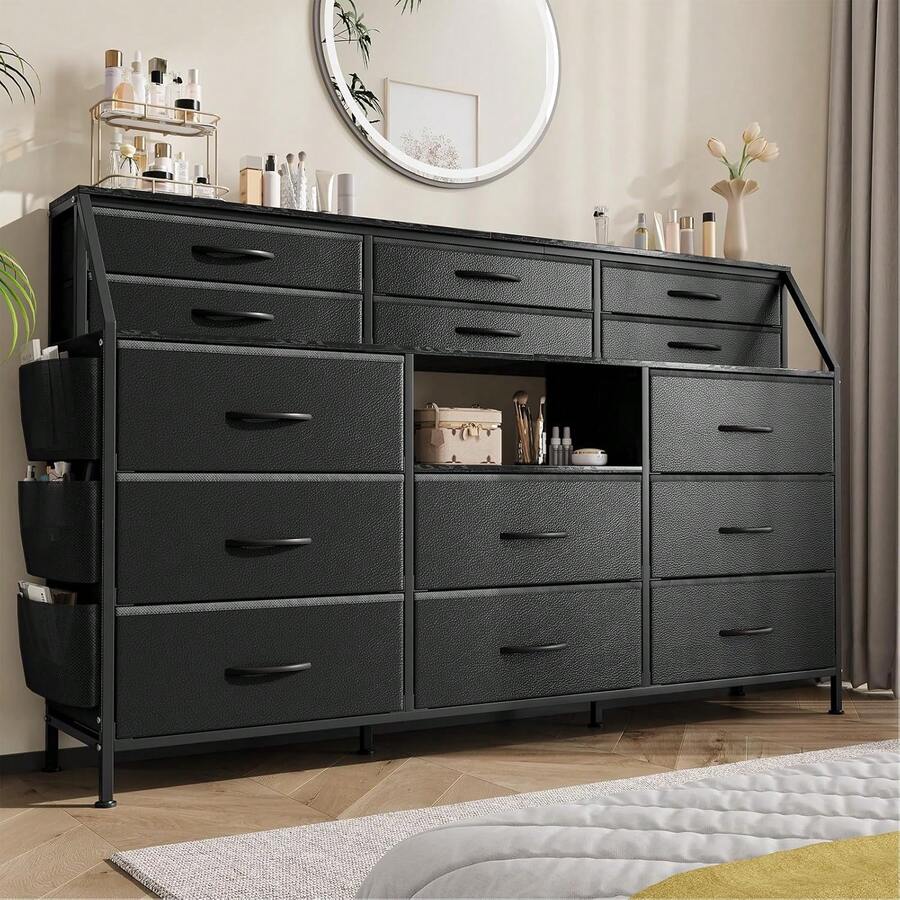 Cómoda para dormitorio con 14 cajones