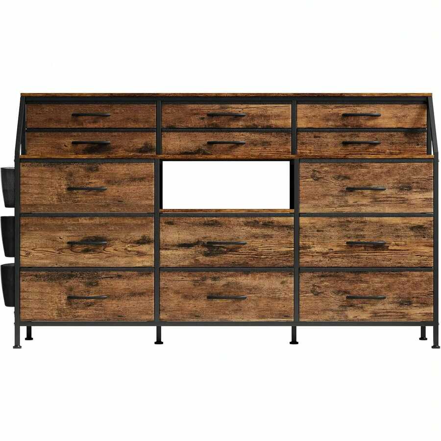 Cómoda para dormitorio con 14 cajones