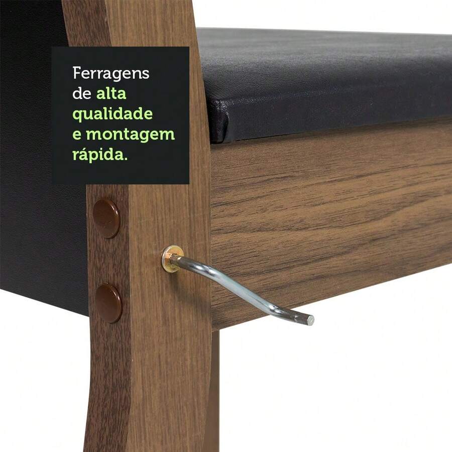 Madesa Juego Comedor Mesa con 6 Sillas