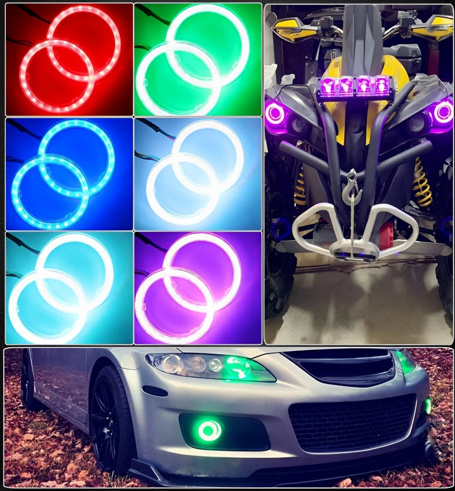 Aro Led Ojo Angel Anillo Super Brillante 60mm