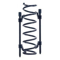 Opresor Desmontaje 38cm Compresor Resorte Amortiguador