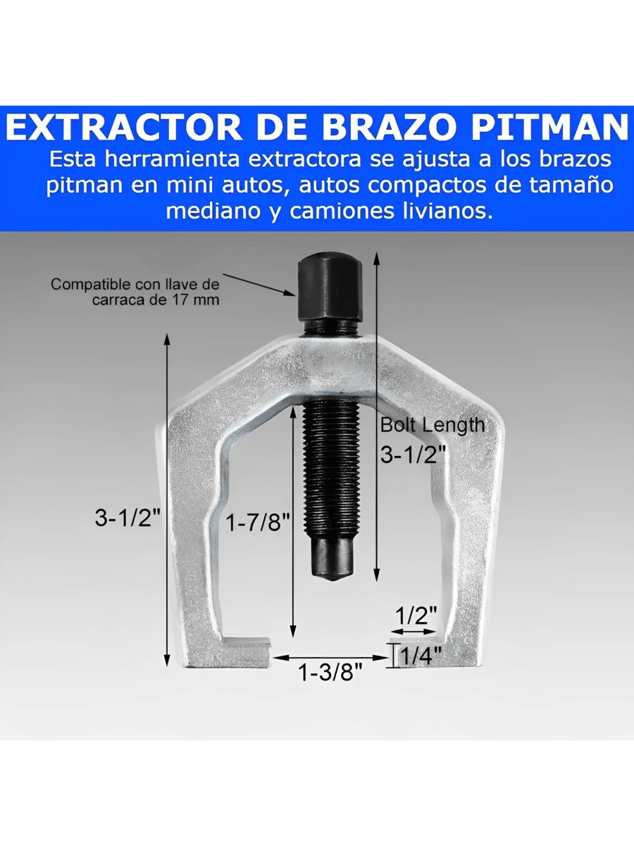 Extractor Rotula Buje Kit Herramienta Suspension Reparacion Auto