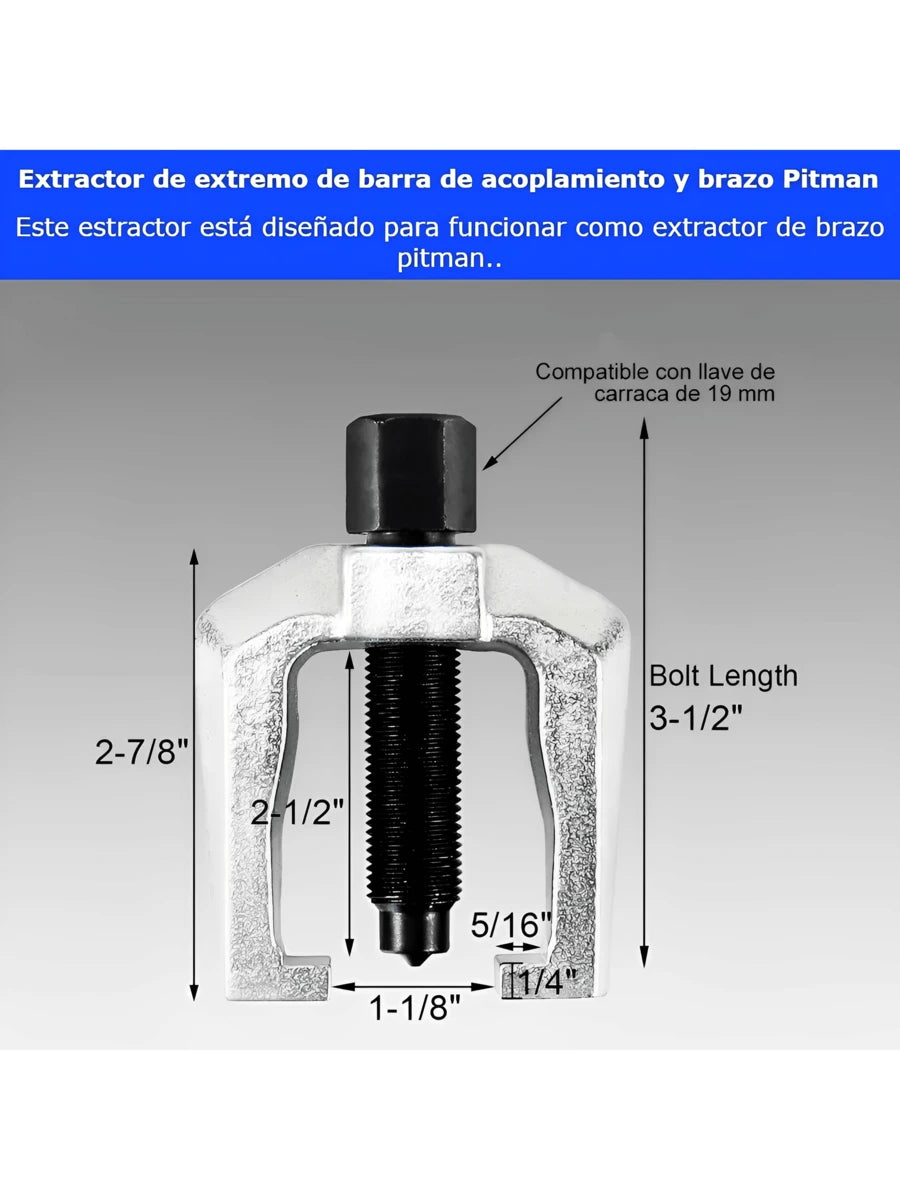 Extractor Rotula Buje Kit Herramienta Suspension Reparacion Auto