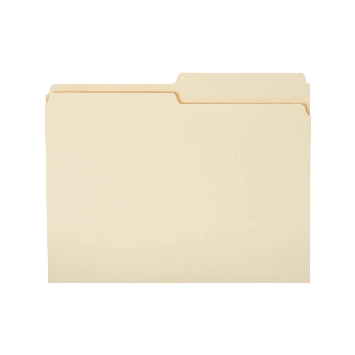 Paquete con 100 folders tamaño carta