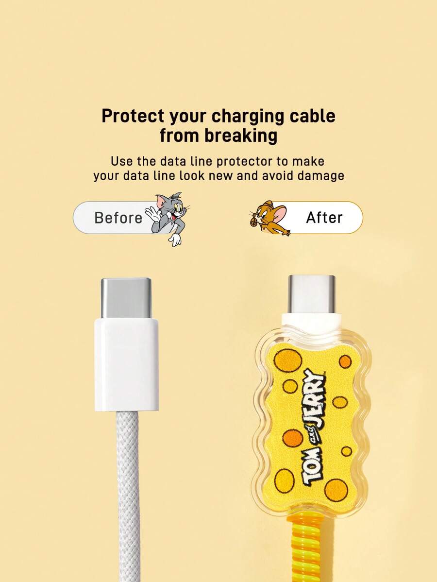 Funda protectora para cable de datos
