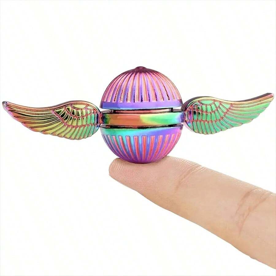 Nuevo Spinner de Dedos con Alas de Ángel