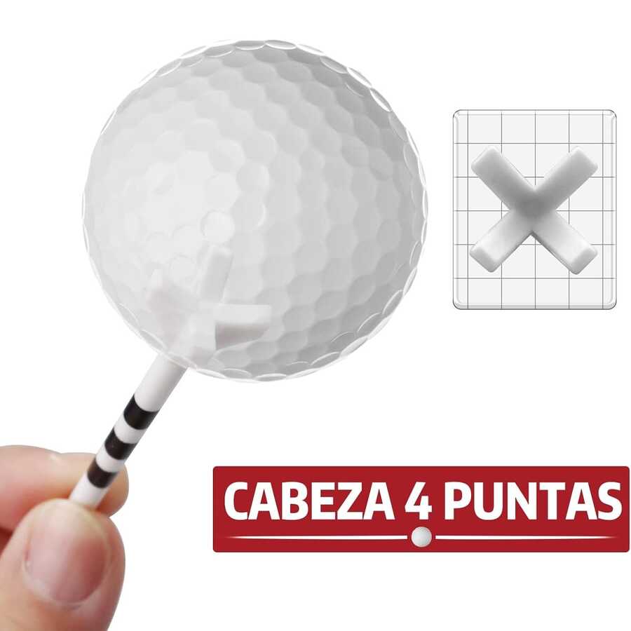 Tees de Golf de plástico