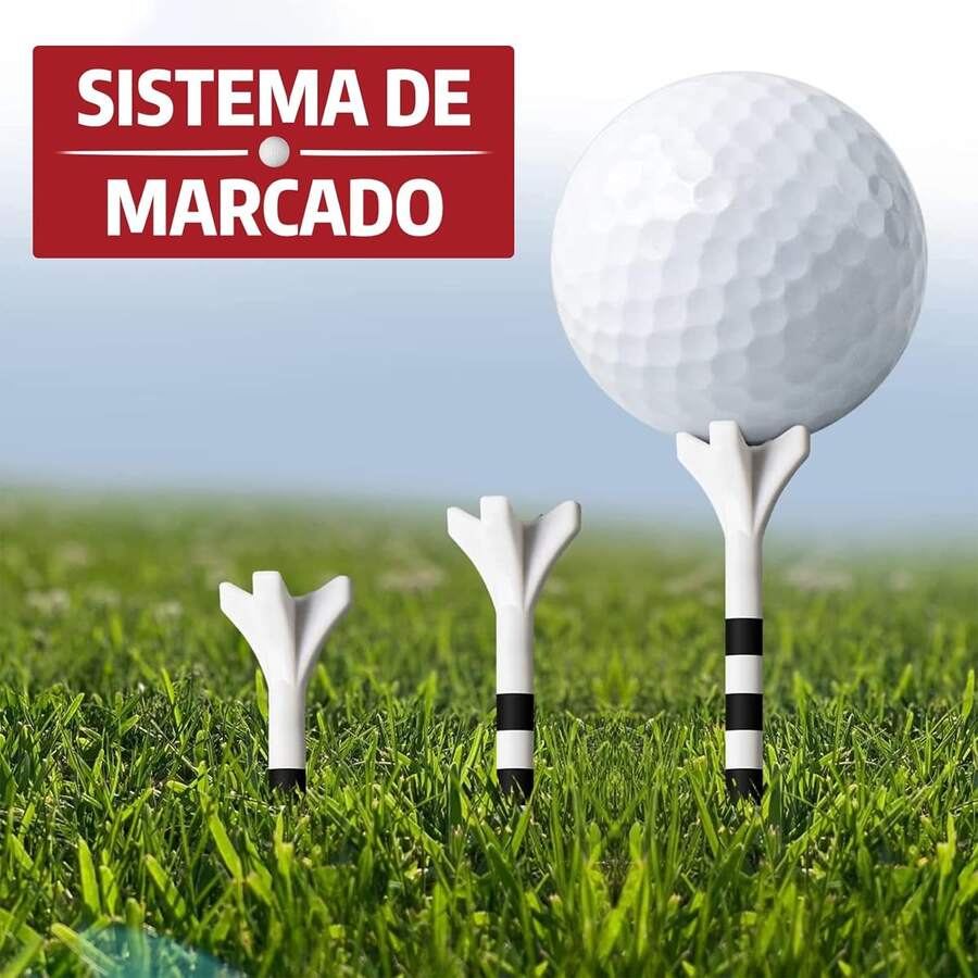 Tees de Golf de plástico