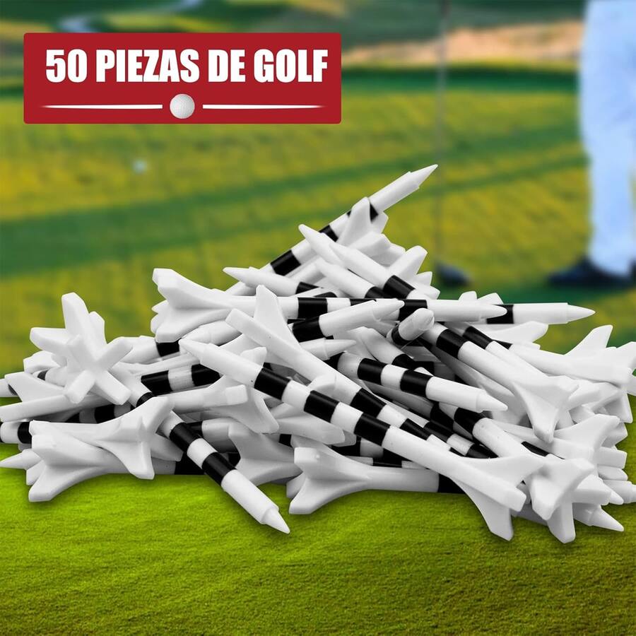 Tees de Golf de plástico