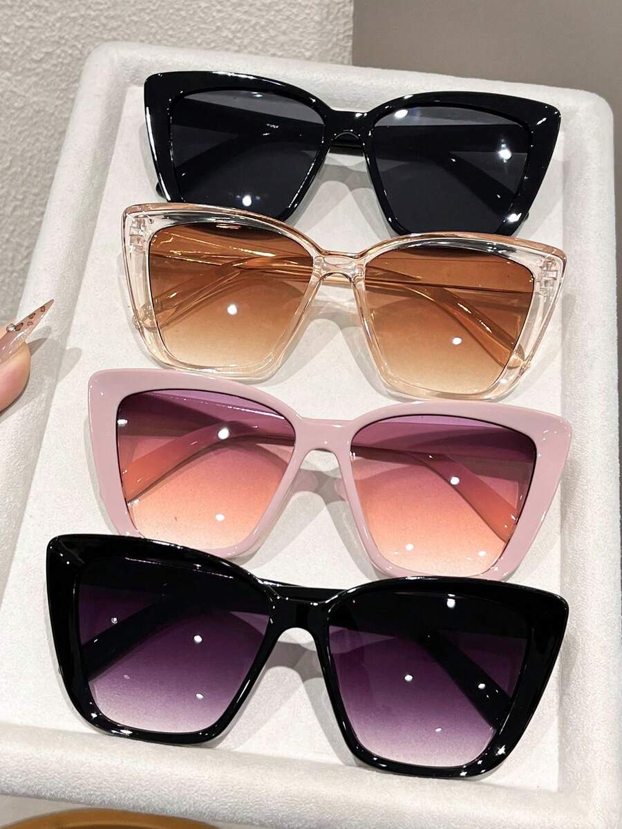 gafas de mujer con montura en forma de ojo de gato