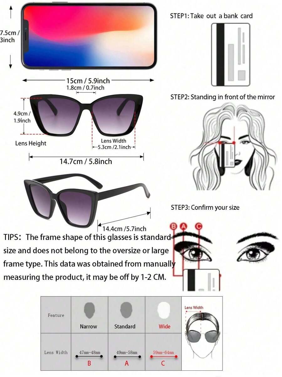 gafas de mujer con montura en forma de ojo de gato