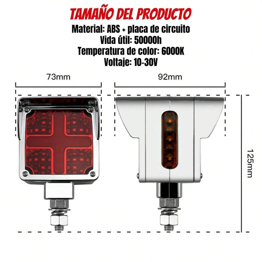 2 Piezas Luces Led