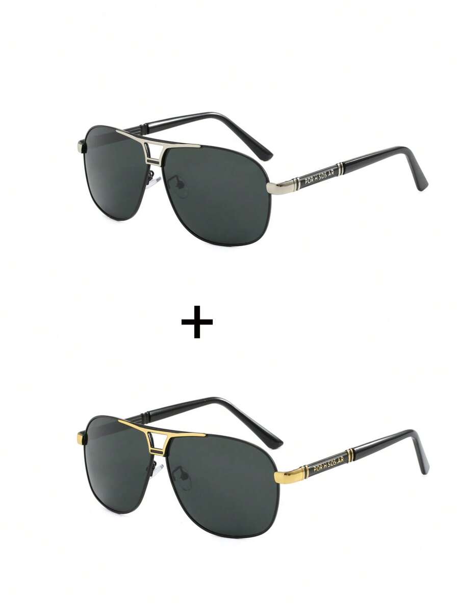 gafas de aviador clásicas de metal