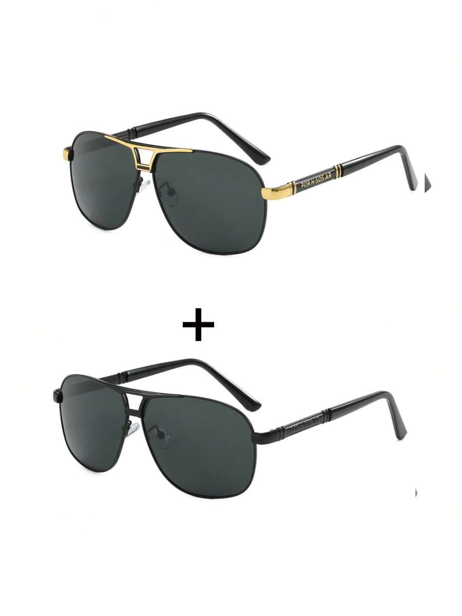 gafas de aviador clásicas de metal