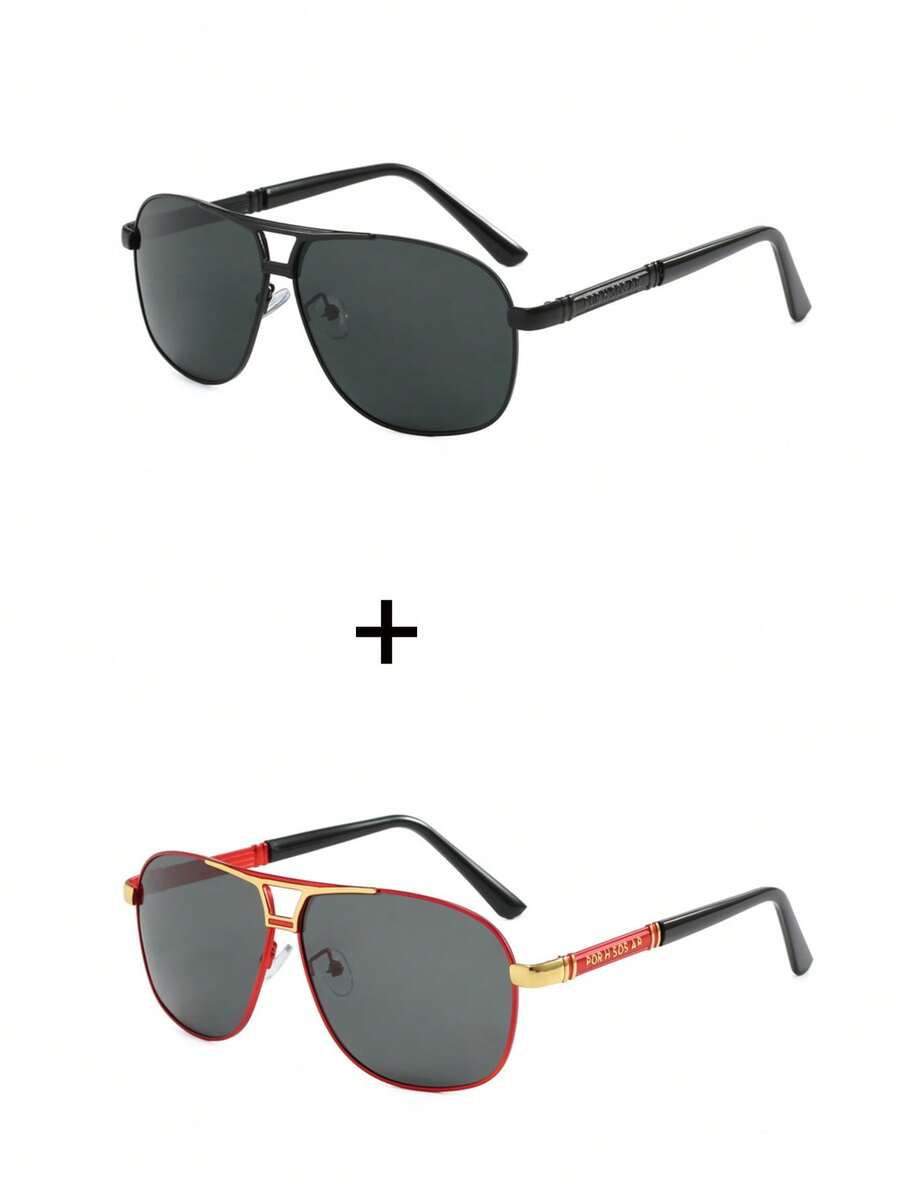 gafas de aviador clásicas de metal