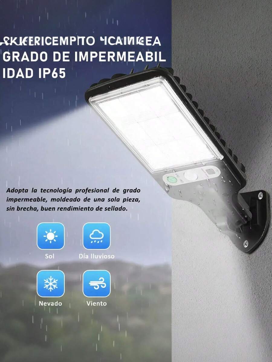 Lampara Focos Solares Led Para exteriores