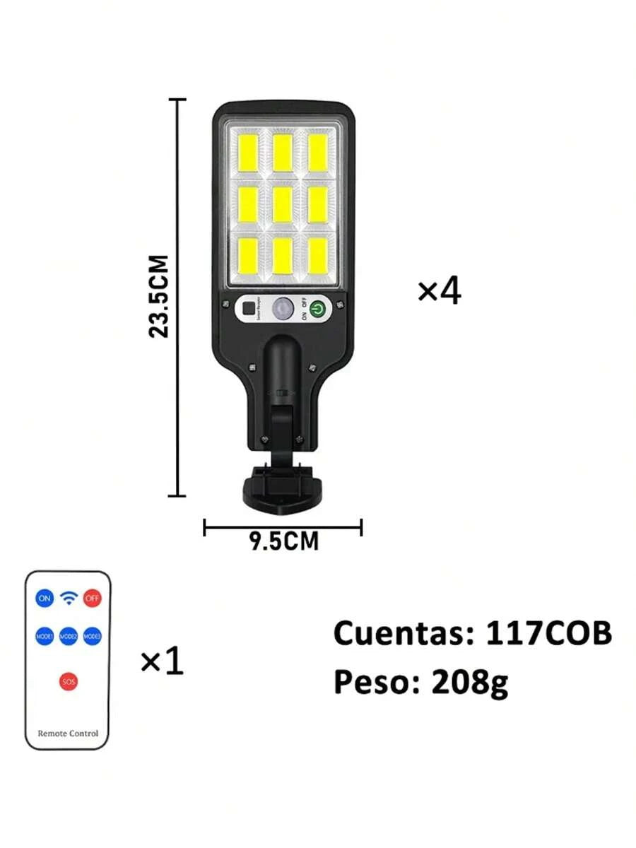 Lampara Focos Solares Led Para exteriores