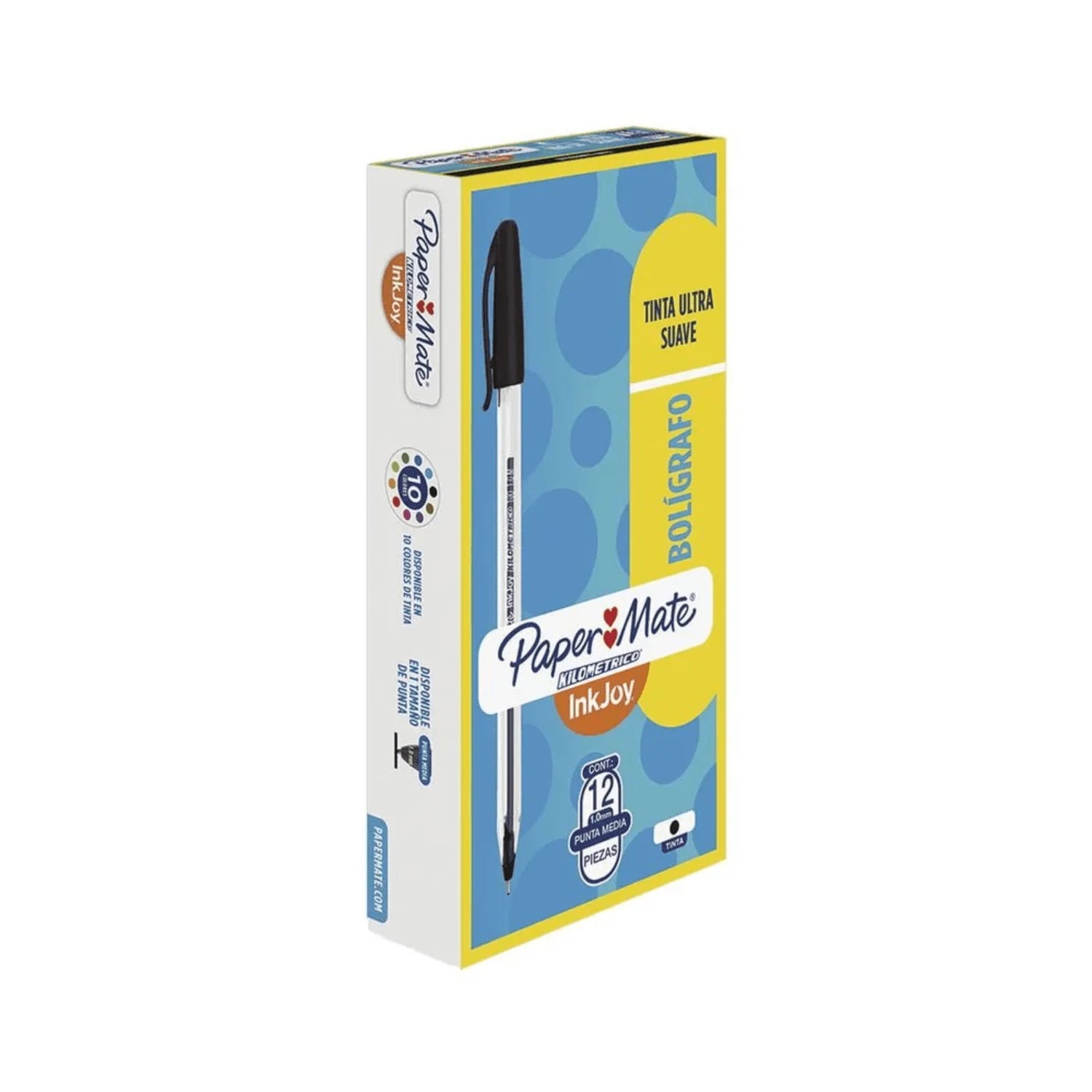 Caja con 12 bolígrafos Paper Matep