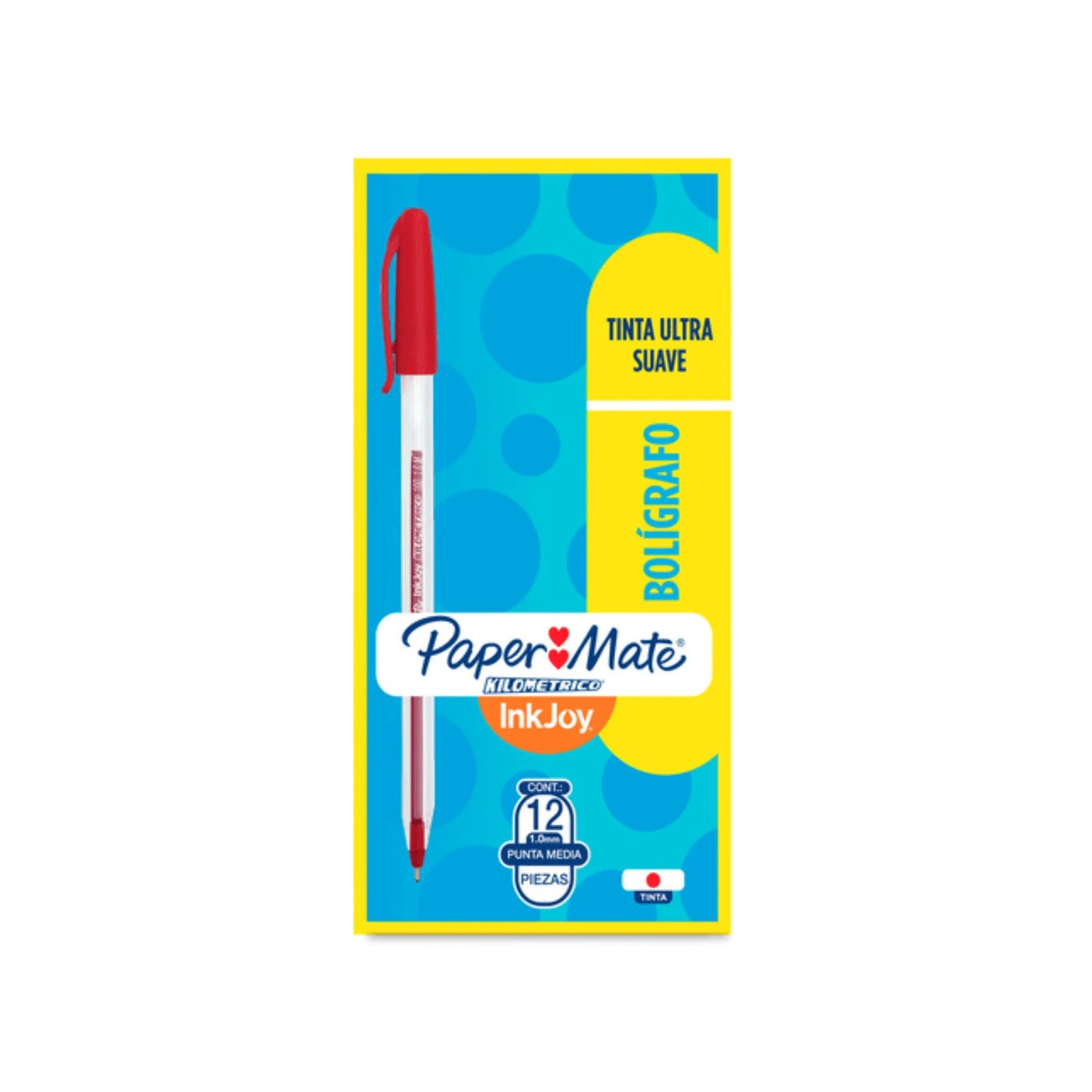 Caja con 12 bolígrafos Paper Matep
