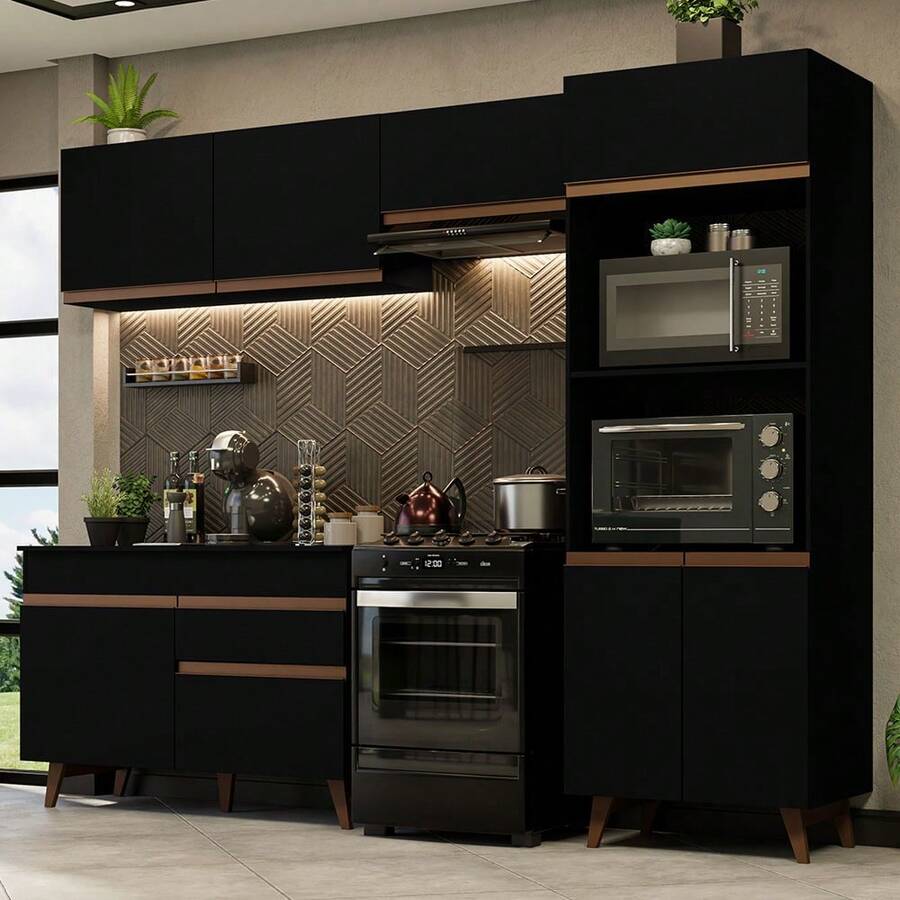 Cocina Integral Completa Modular Madesa 260cm