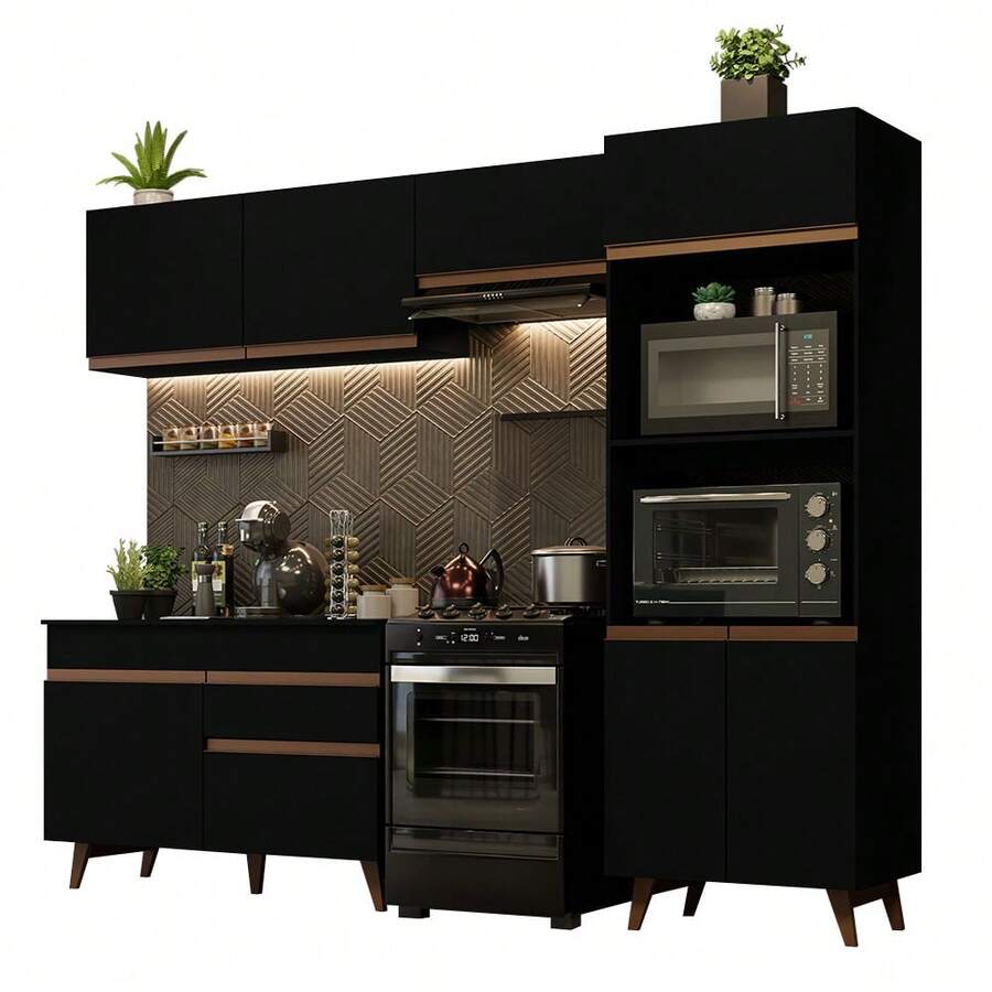 Cocina Integral Completa Modular Madesa 260cm