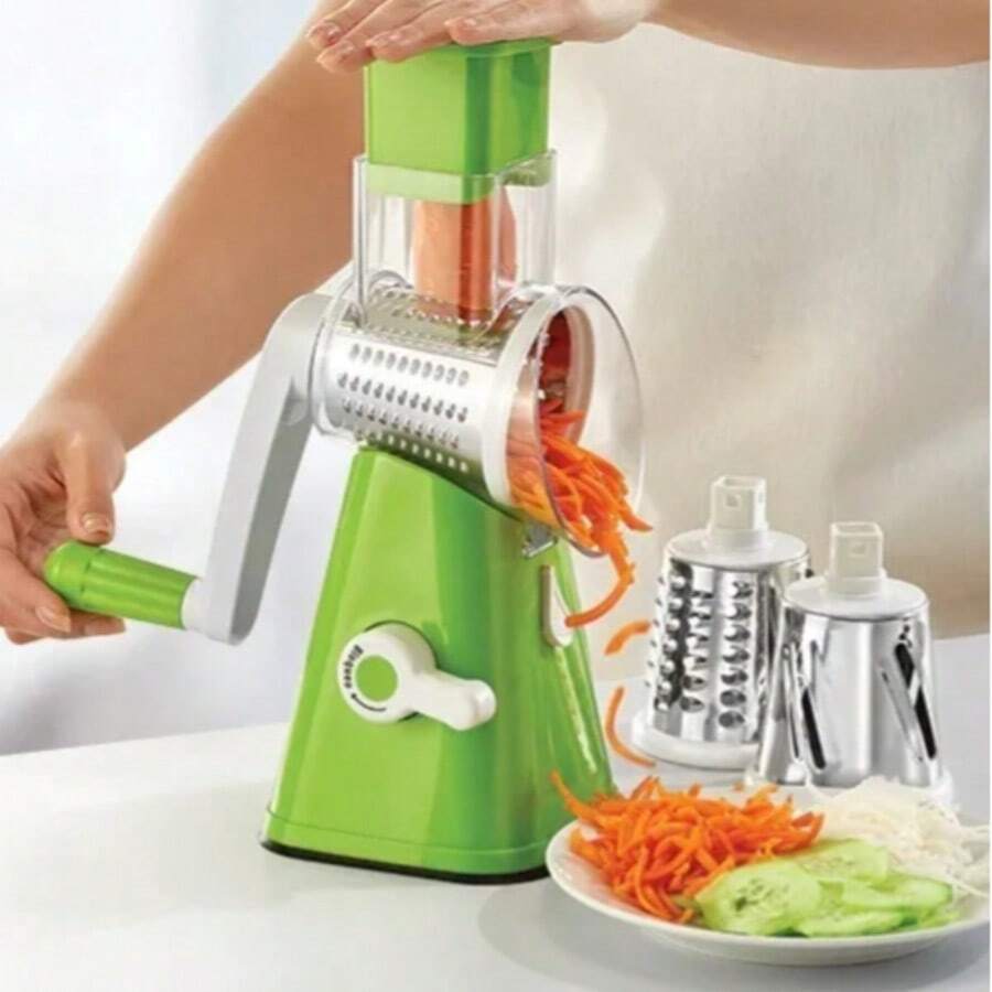 Rallador Y Rebanador De Frutas Y Verduras