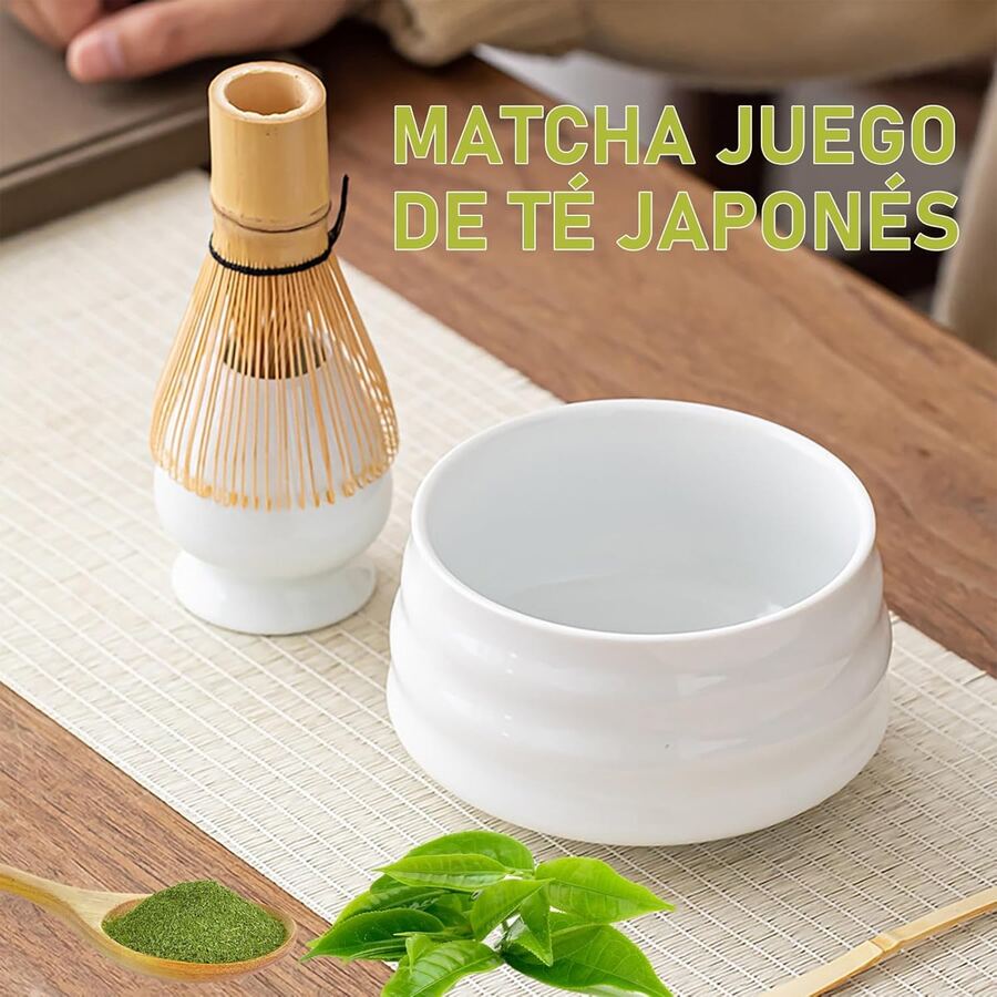 Juego de Batidor de Matcha