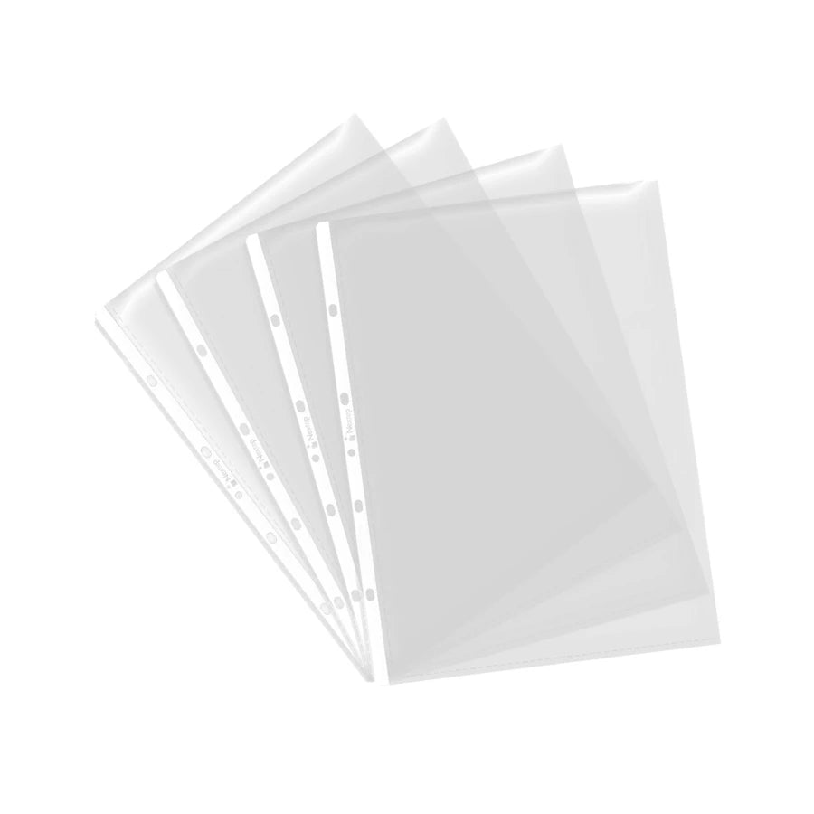 Protector de hojas transparente carta 100 piezas