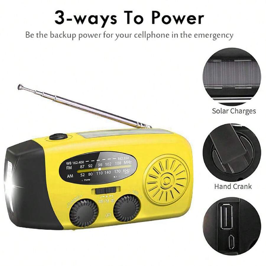 Radio Solar De Manivela