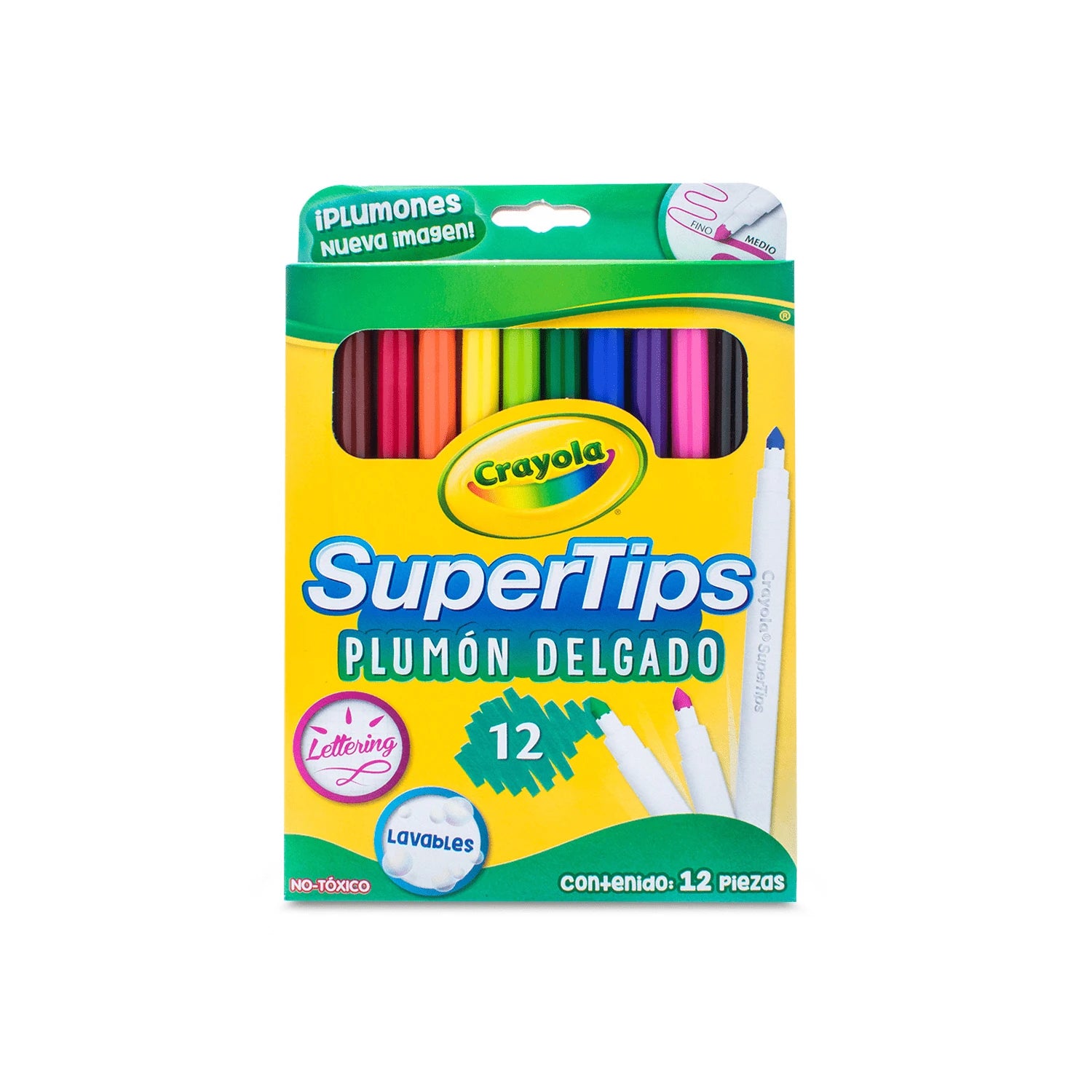 Marcadores Crayol Lavables Super Tips