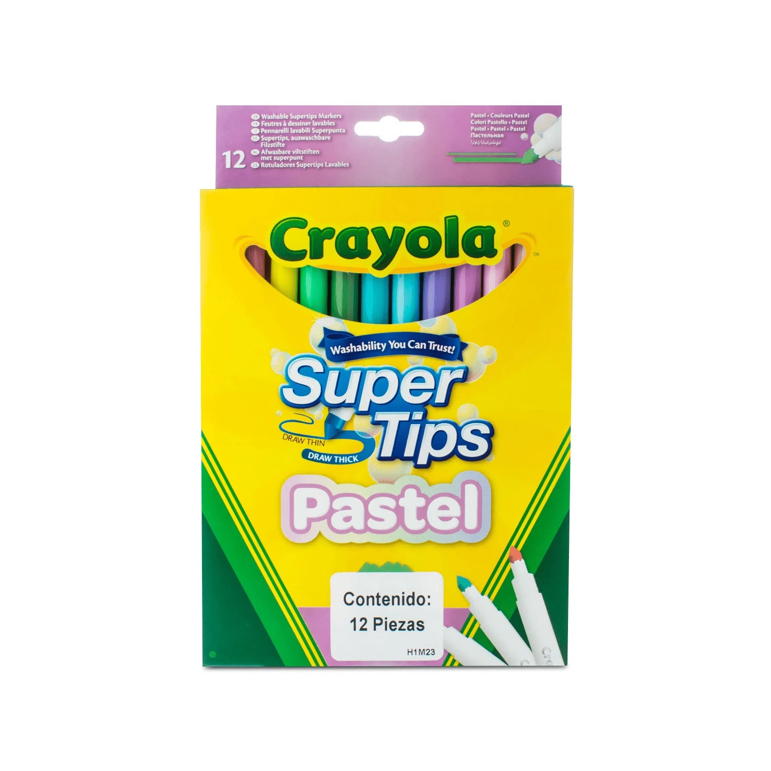 Marcadores Crayol Lavables Super Tips