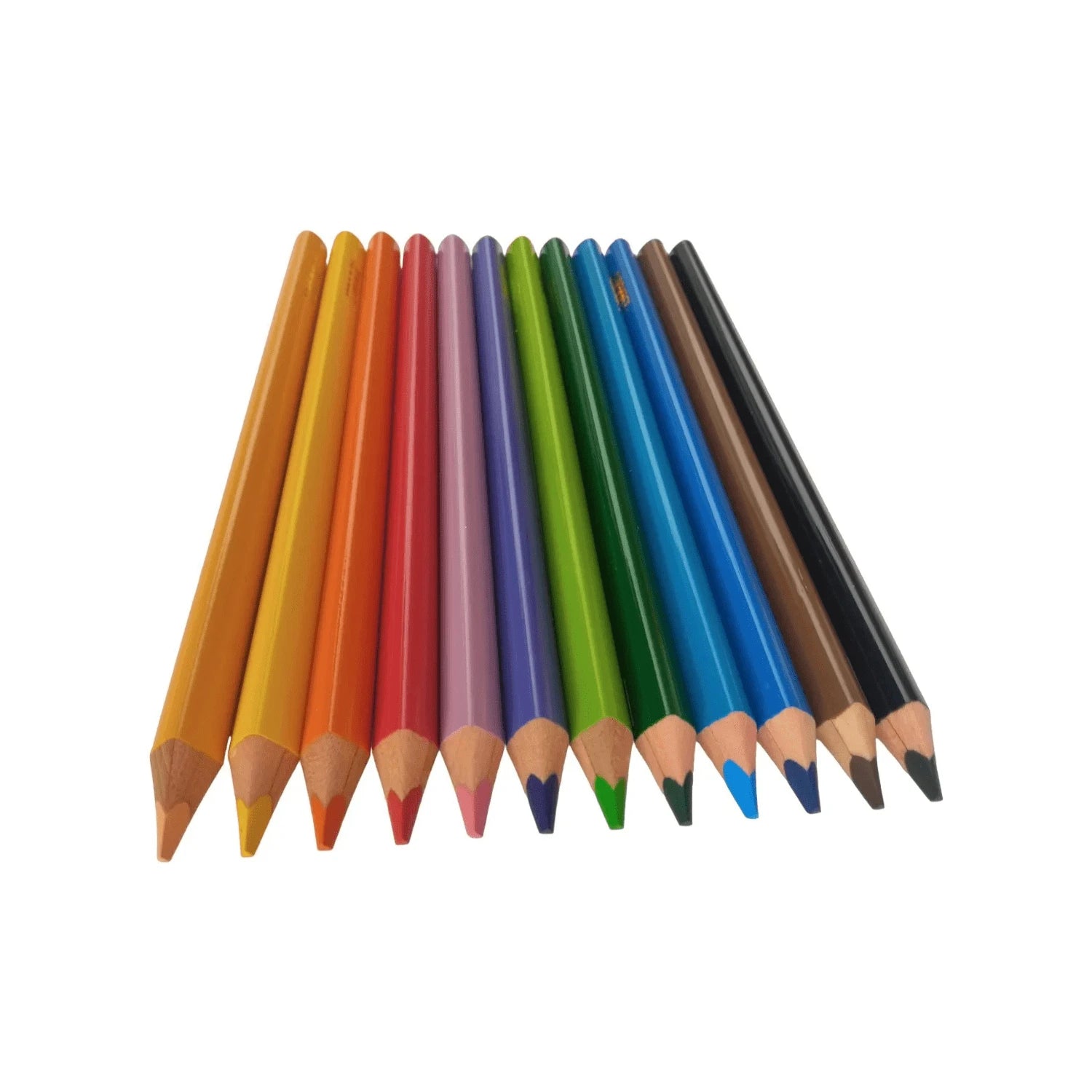 Lápices de Colores Triangulares Jumbo