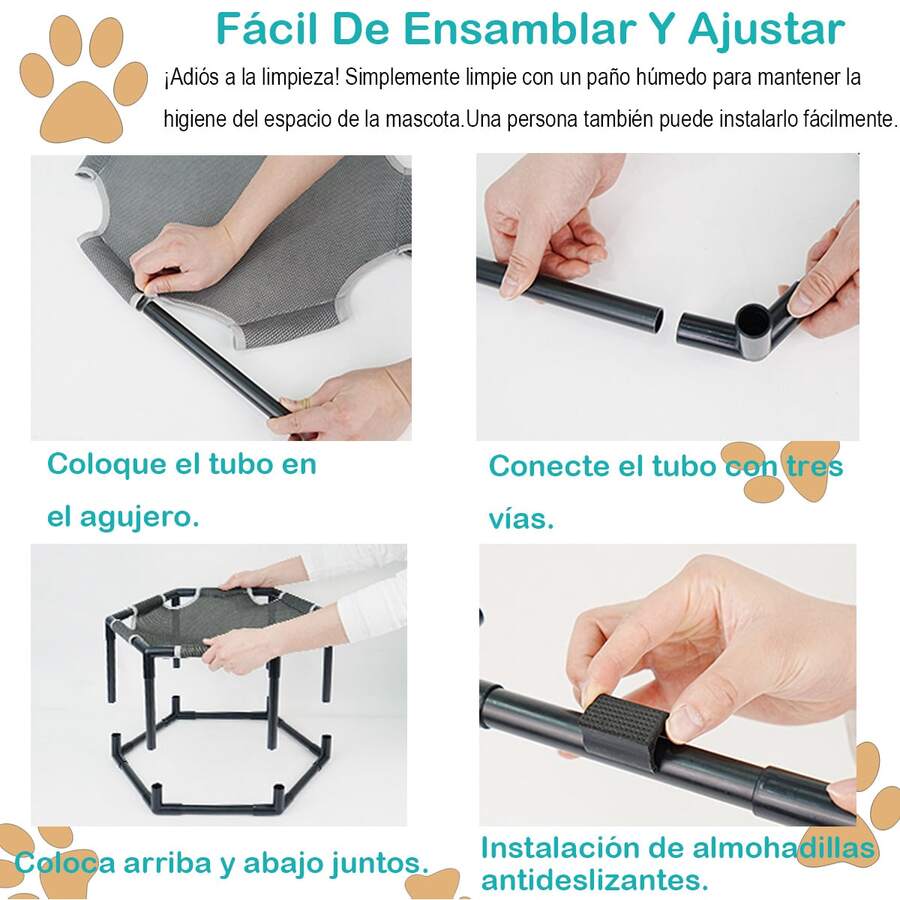 Cama Columpio Elevada para Gatos