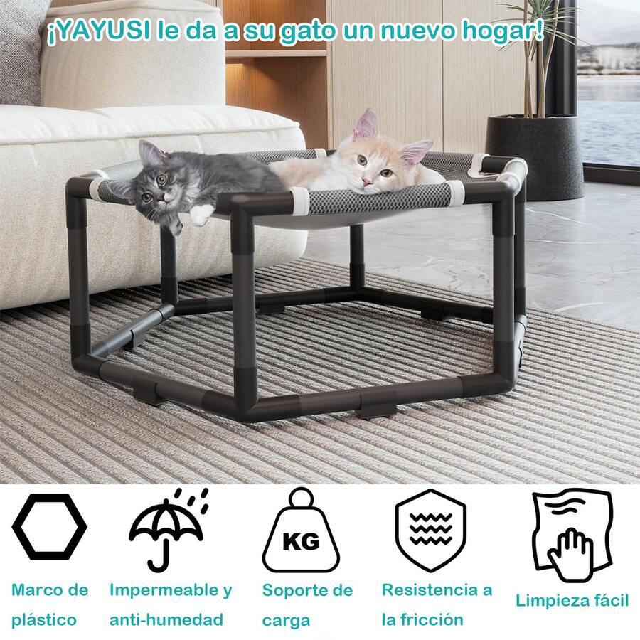 Cama Columpio Elevada para Gatos