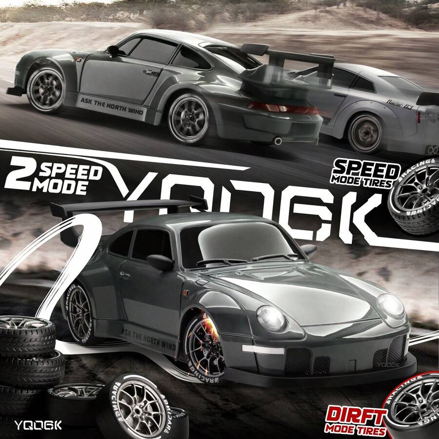 1:24 Escala Coche de Carreras de Drift Control Remoto