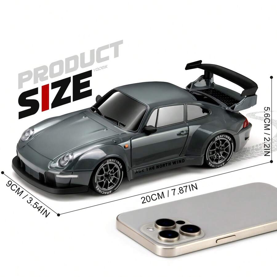 1:24 Escala Coche de Carreras de Drift Control Remoto