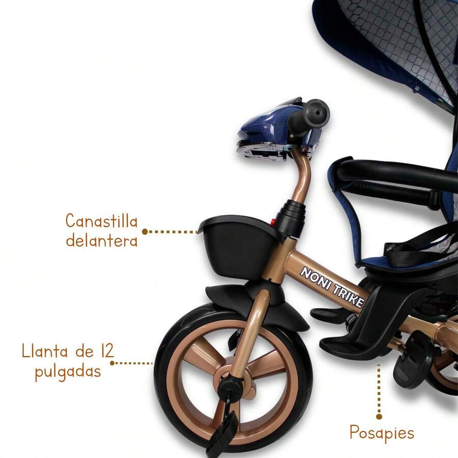 Triciclo Premium Con Empuje