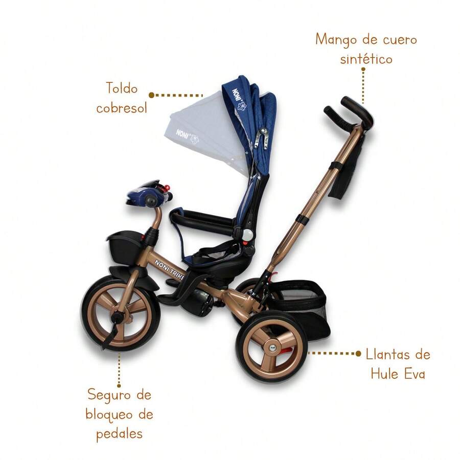 Triciclo Premium Con Empuje