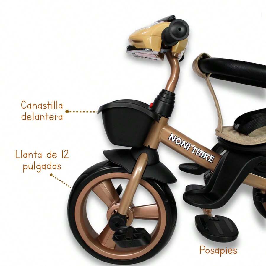 Triciclo Premium Con Empuje