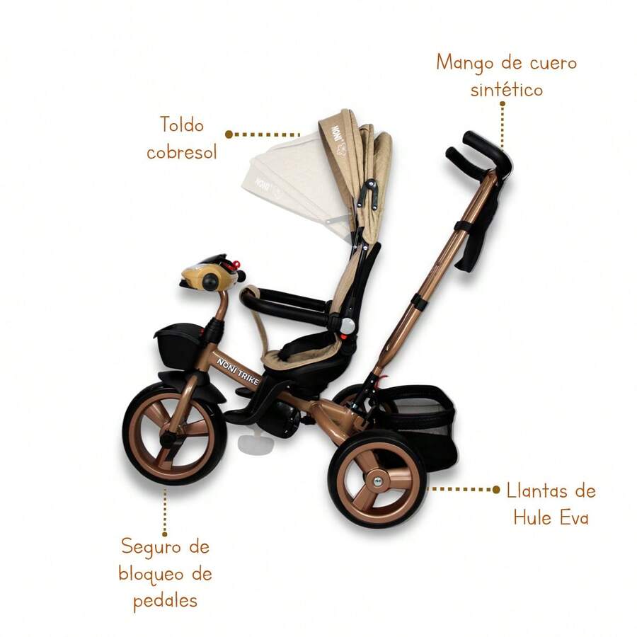 Triciclo Premium Con Empuje