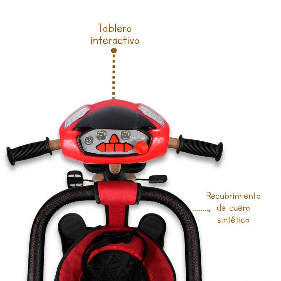 Triciclo Premium Con Empuje