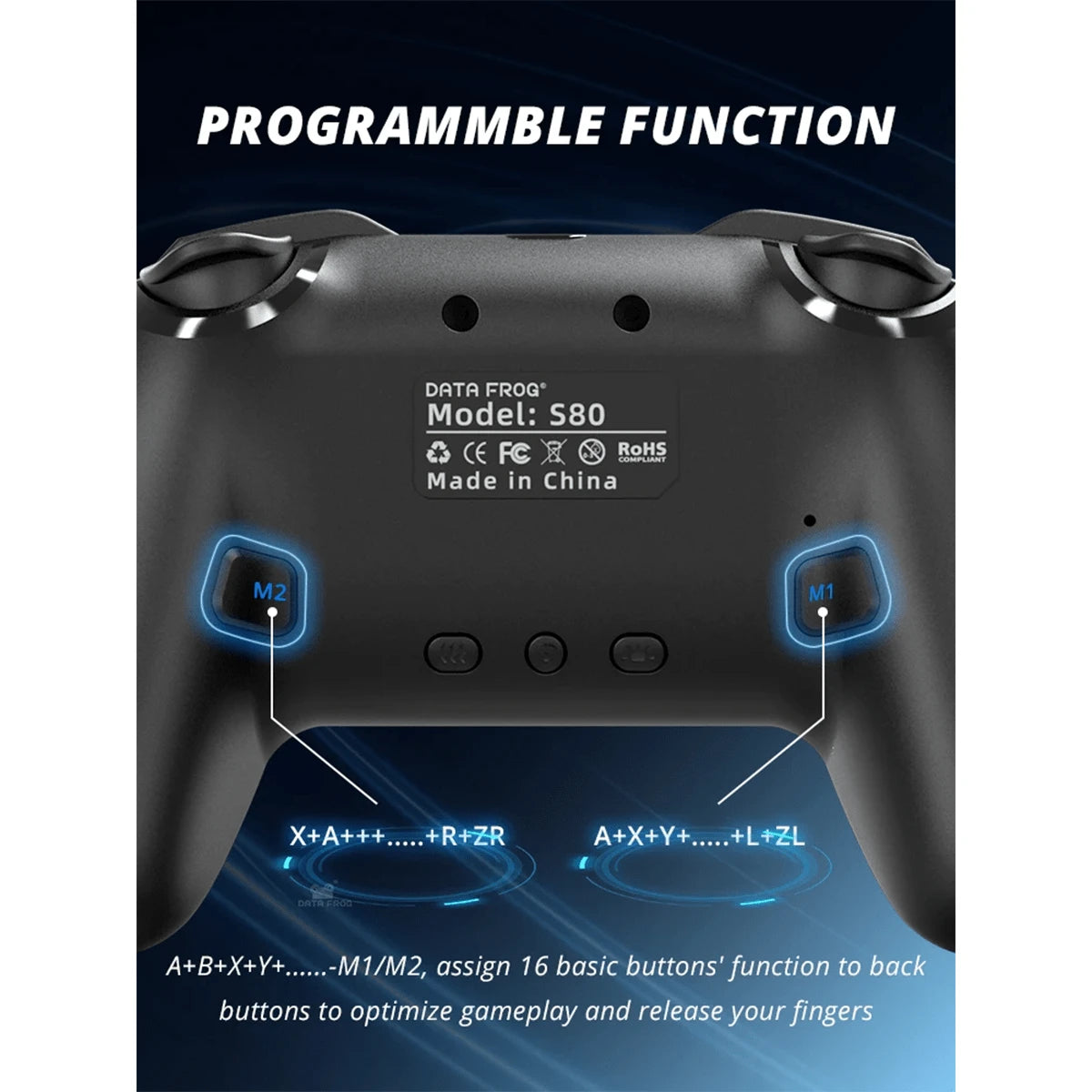 Controlador inalámbrico compatible con consola Switch OLED/Lite