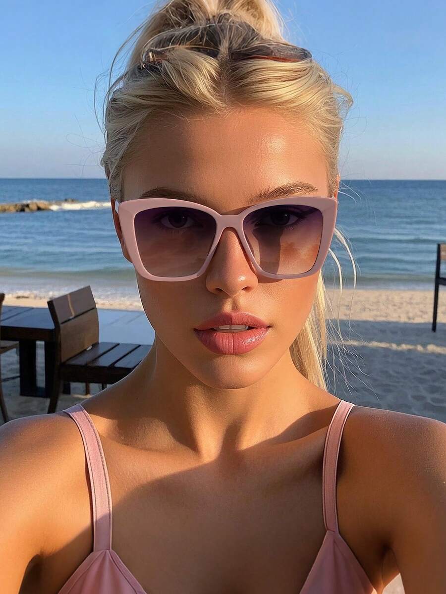 Gafas de moda de ojo de gato para mujer