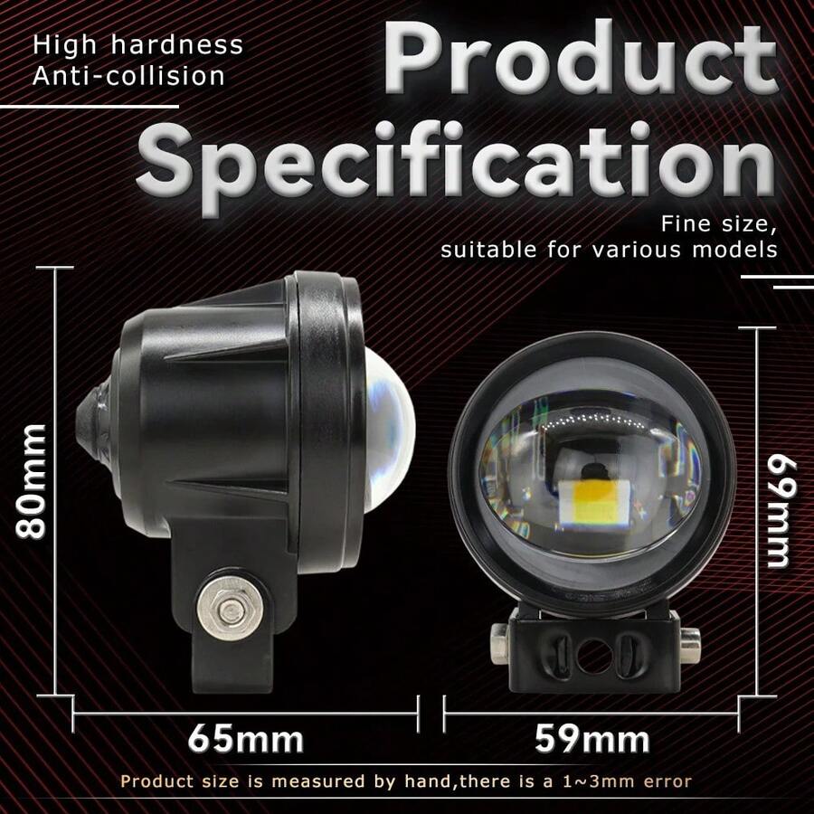 Luces delanteras para coche o motocicleta