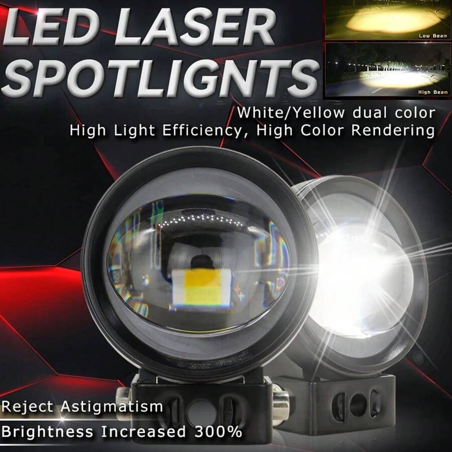 Luces delanteras para coche o motocicleta