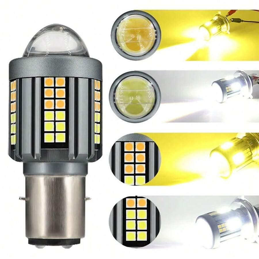 Foco LED luz alta / baja para faro principal universal para motocicleta