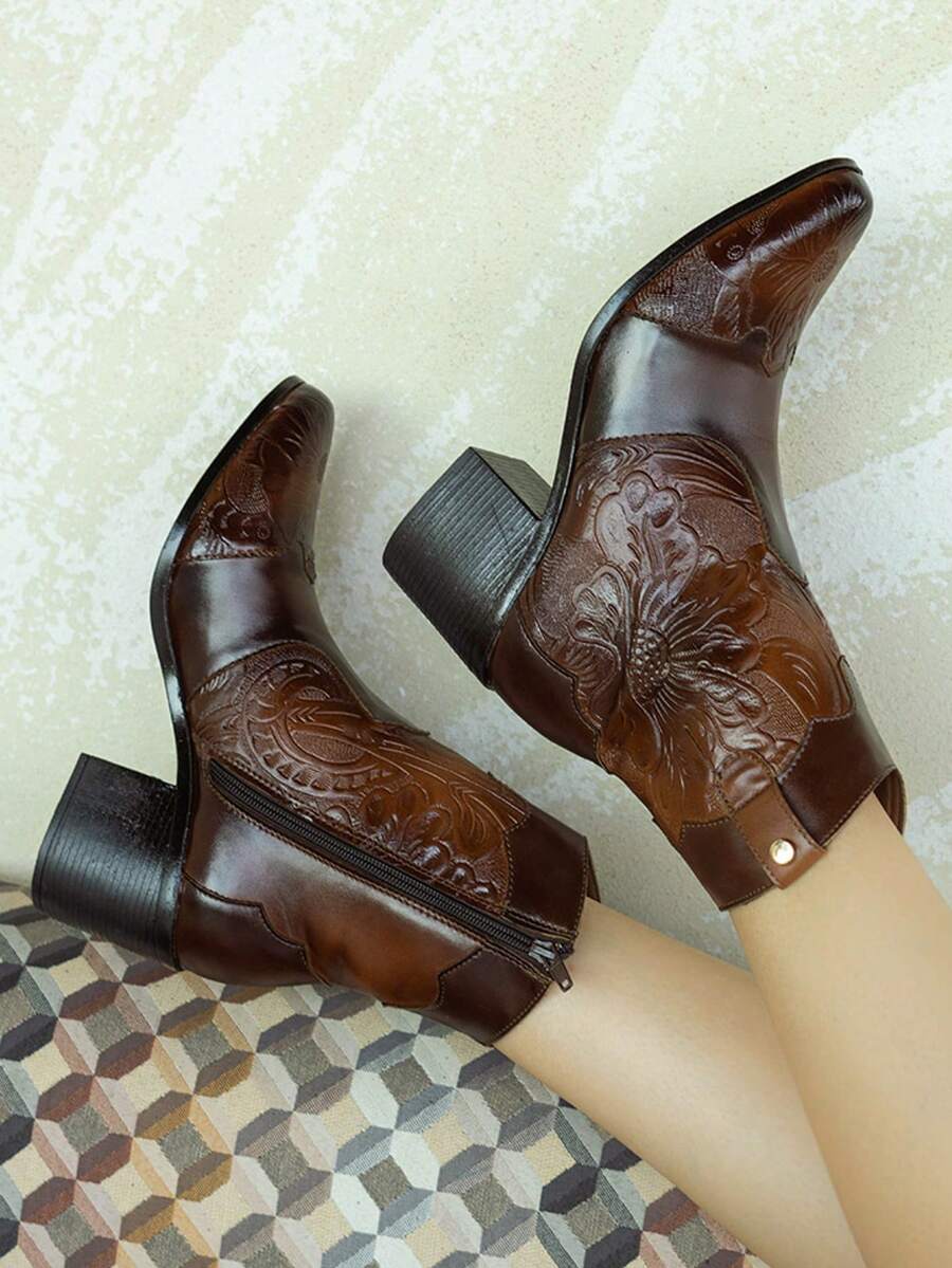Botines de dama vaqueros