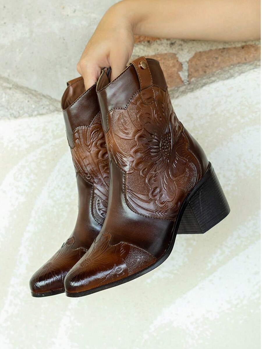 Botines de dama vaqueros